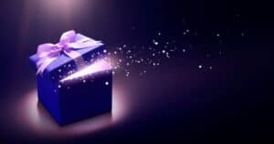 Purple surprise box