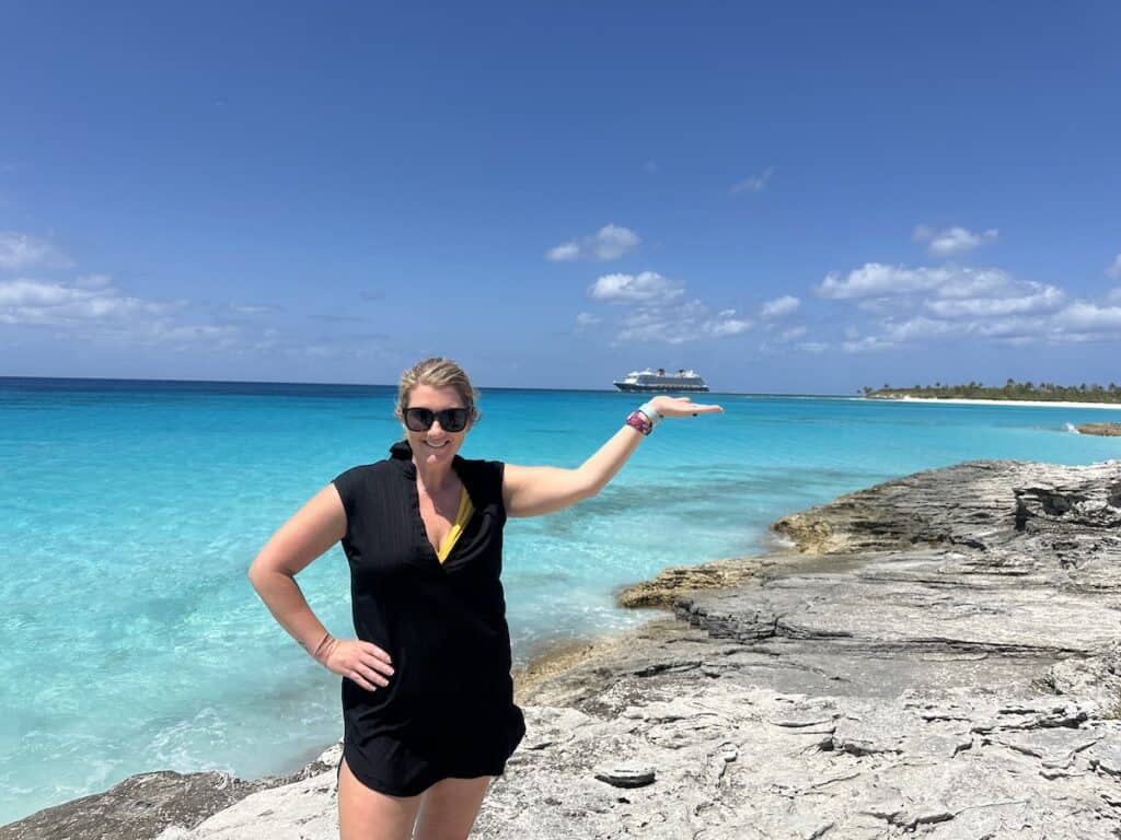 Joy Your Travel expert visits Lookout Cay at Lighthouse Point.