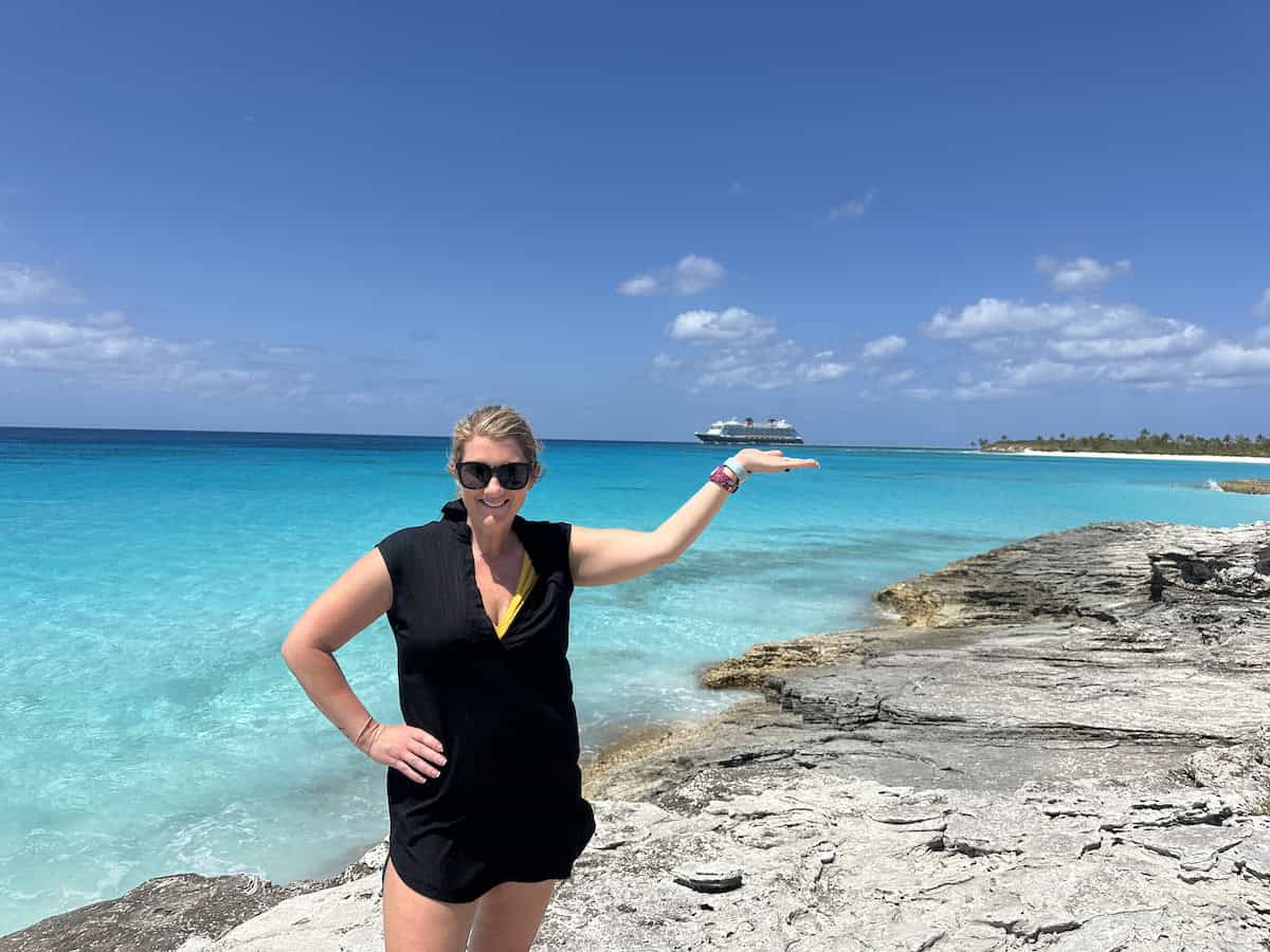 Joy Your Travel expert visits Lookout Cay at Lighthouse Point.