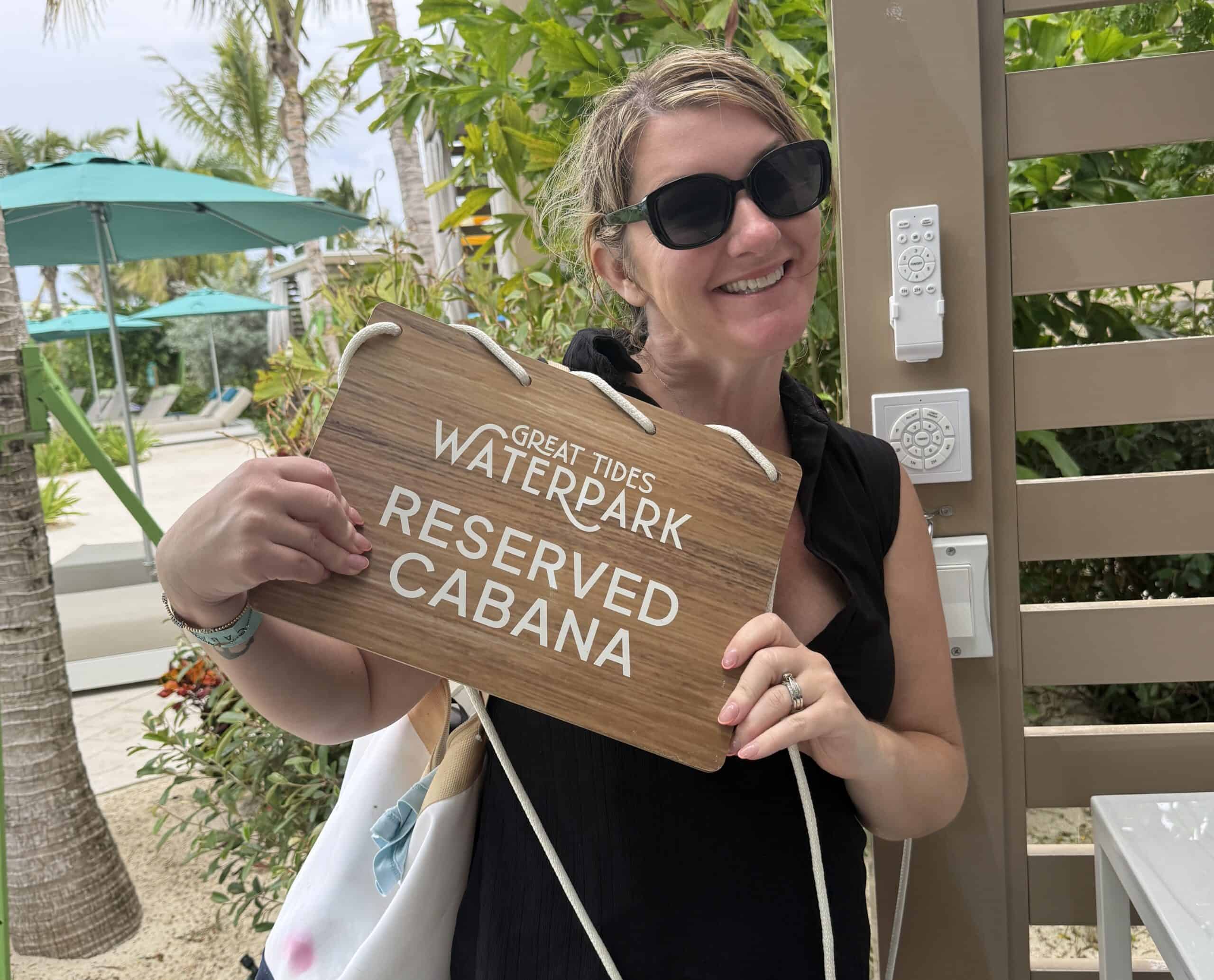 Great Tides Waterpark Cabana Review